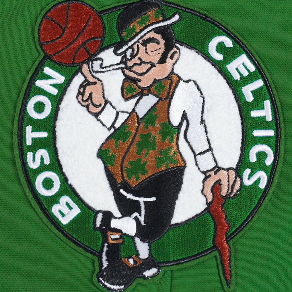 Boston Celtics Pro Standard Area Code Pullover Hoodie Kelly Green - NBA