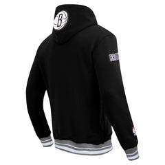Brooklyn Nets Pro Standard Area Code Pullover Hoodie Black - NBA