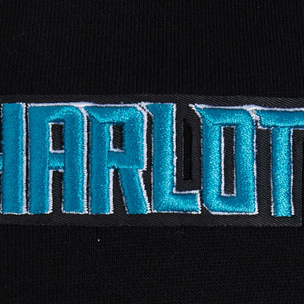 Charlotte Hornets Pro Standard Area Code Pullover Hoodie Black - NBA