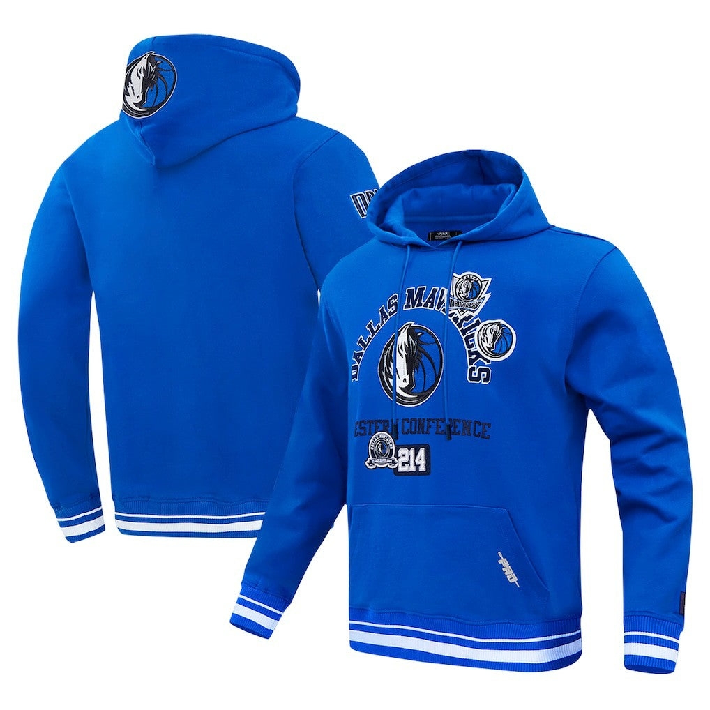 Dallas Mavericks Pro Standard Area Code Pullover Hoodie Blue - NBA