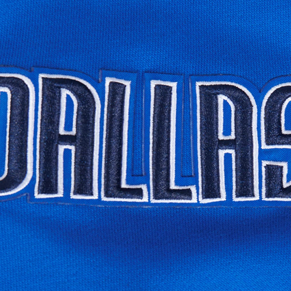 Dallas Mavericks Pro Standard Area Code Pullover Hoodie Blue - NBA