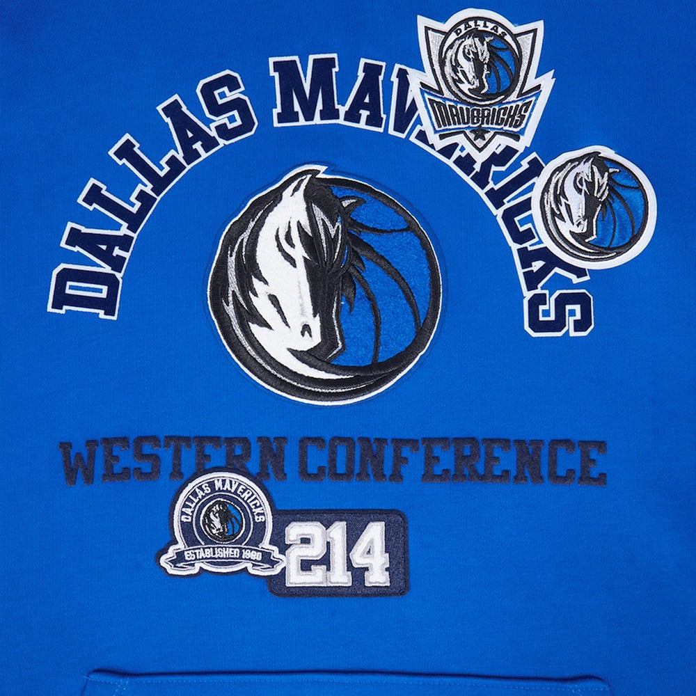 Dallas Mavericks Pro Standard Area Code Pullover Hoodie Blue - NBA