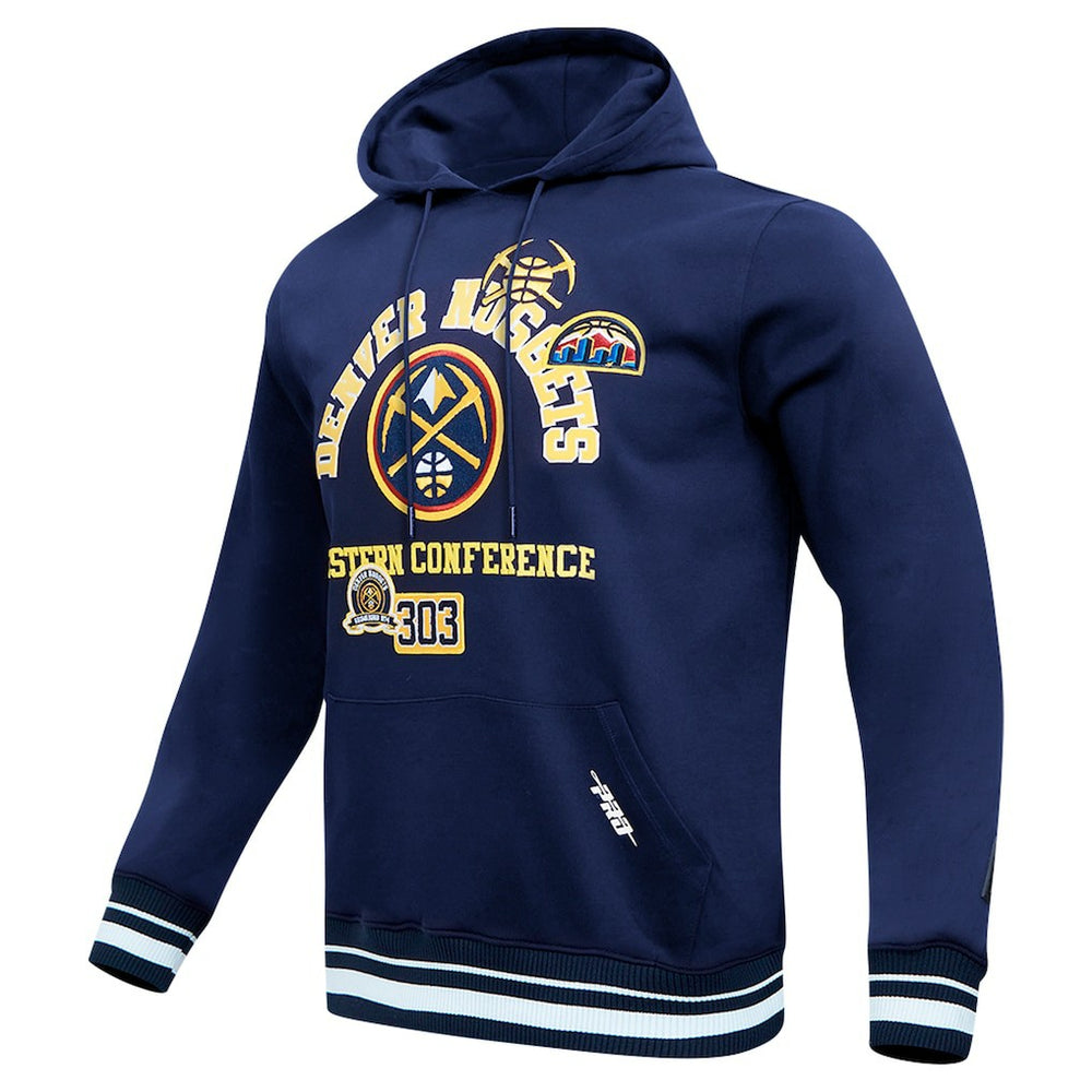 Denver Nuggets Pro Standard Area Code Pullover Hoodie Navy - NBA
