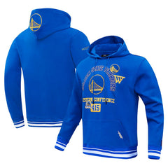 Golden State Warriors Pro Standard Area Code Pullover Hoodie Royal - NBA