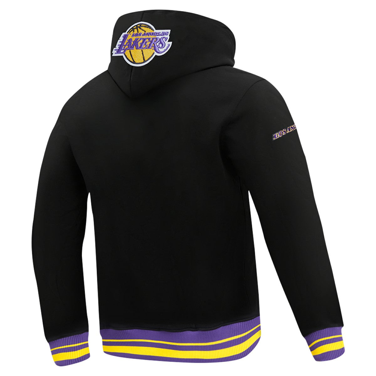 Los Angeles Lakers Pro Standard Area Code Pullover Hoodie Black - NBA