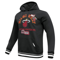 Miami Heat Pro Standard Area Code Pullover Hoodie Black - NBA
