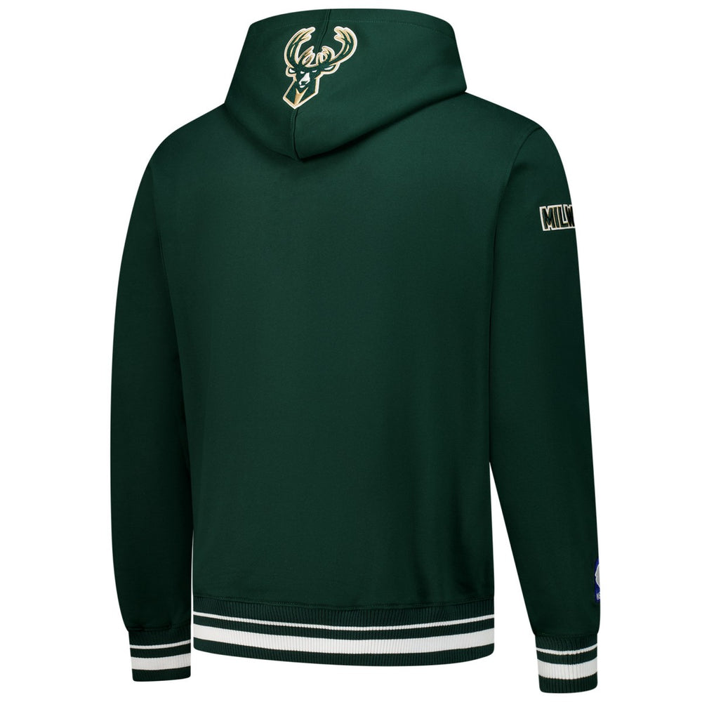 Milwaukee Bucks Pro Standard Area Code Pullover Hoodie Hunter Green - NBA