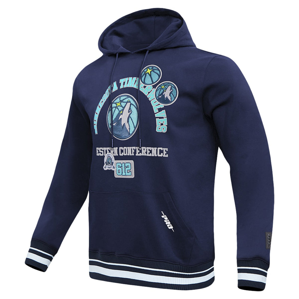Minnesota Timberwolves Pro Standard Area Code Pullover Hoodie Navy - NBA