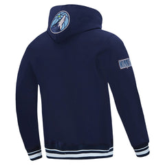 Minnesota Timberwolves Pro Standard Area Code Pullover Hoodie Navy - NBA