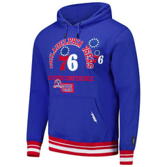 Philadelphia 76ers Pro Standard Area Code Pullover Hoodie Red - NBA