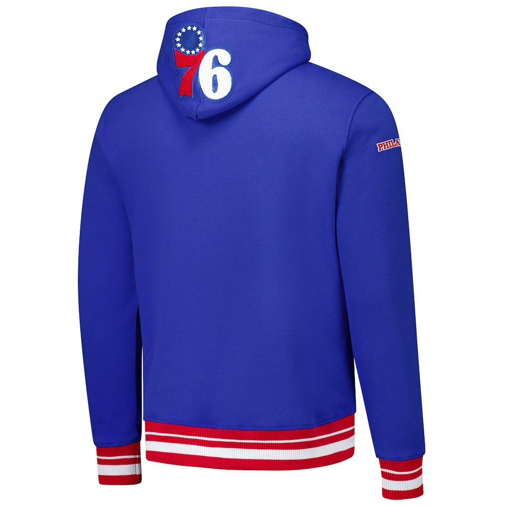 Philadelphia 76ers Pro Standard Area Code Pullover Hoodie Red - NBA