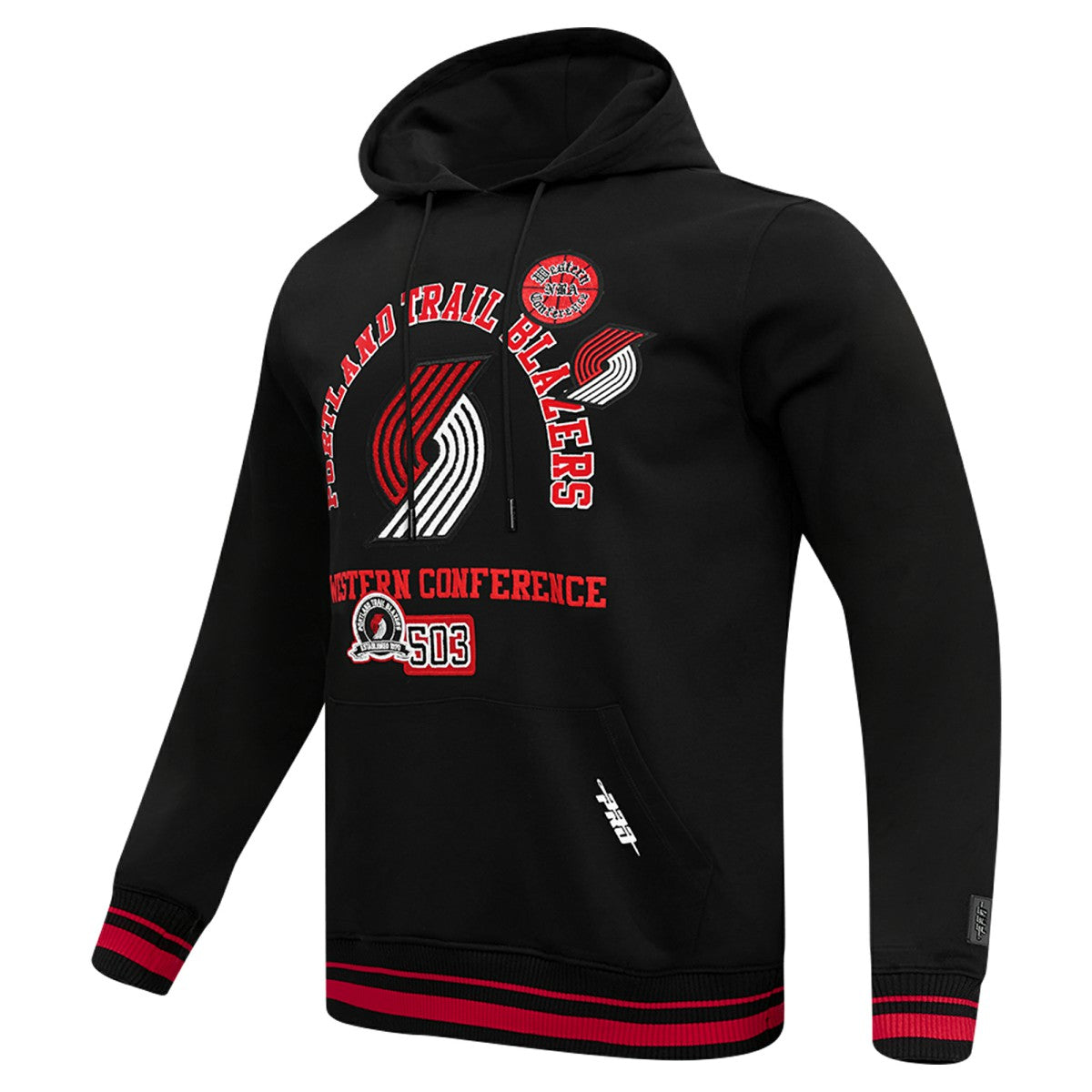 Portland Trail Blazers Pro Standard Area Code Pullover Hoodie Black - NBA