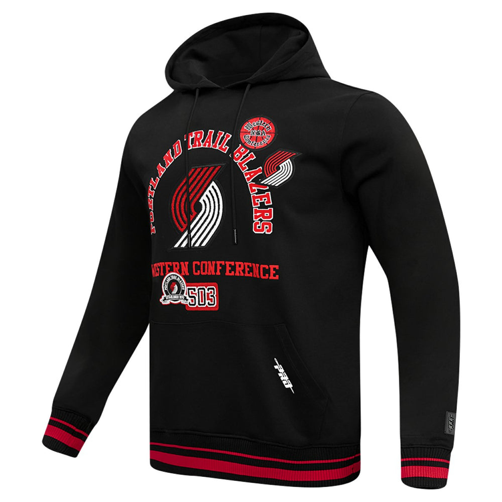 Portland Trail Blazers Pro Standard Area Code Pullover Hoodie Black - NBA