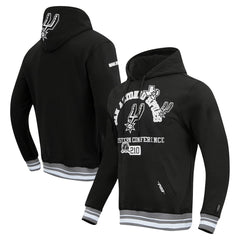 San Antonio Spurs Pro Standard Area Code Pullover Hoodie Black - NBA