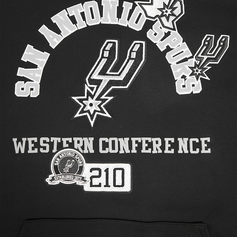 San Antonio Spurs Pro Standard Area Code Pullover Hoodie Black - NBA