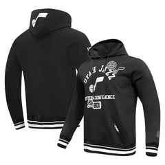 Utah Jazz Pro Standard Area Code Pullover Hoodie Black - NBA