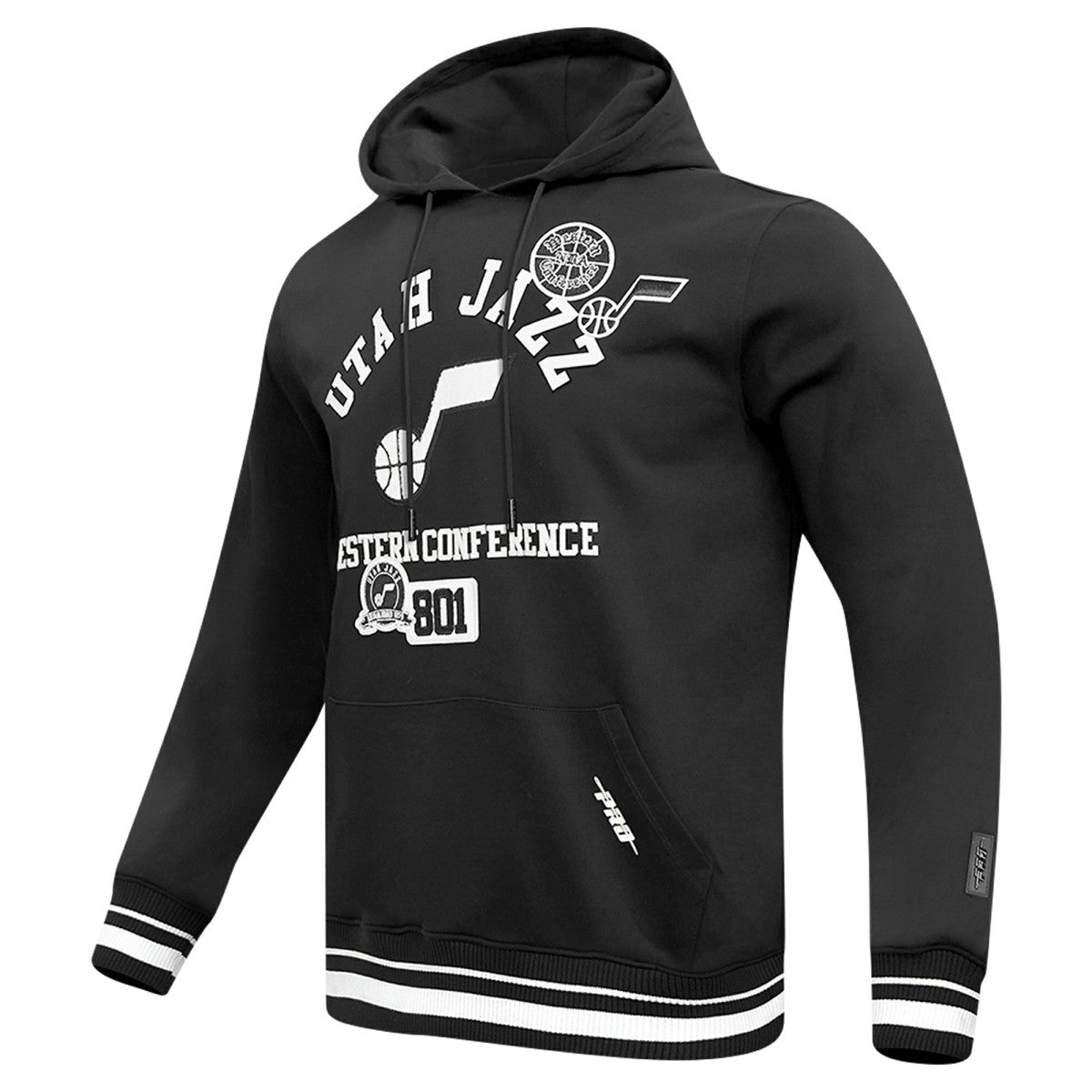 Utah Jazz Pro Standard Area Code Pullover Hoodie Black - NBA