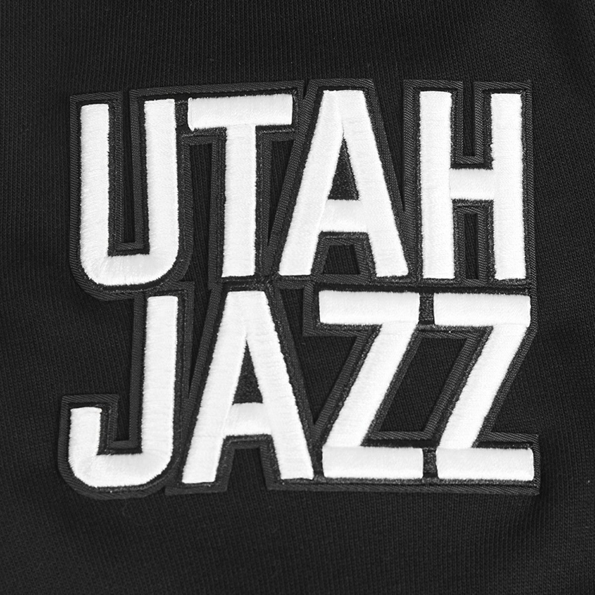 Utah Jazz Pro Standard Area Code Pullover Hoodie Black - NBA