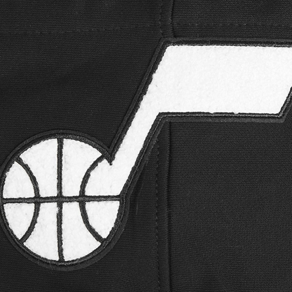 Utah Jazz Pro Standard Area Code Pullover Hoodie Black - NBA