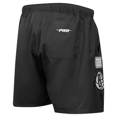 Brooklyn Nets Pro Standard Area Code Shorts Black - NBA