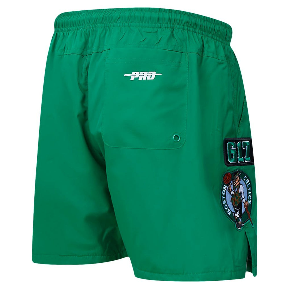 Boston Celtics Pro Standard Area Code Shorts Kelly Green - NBA