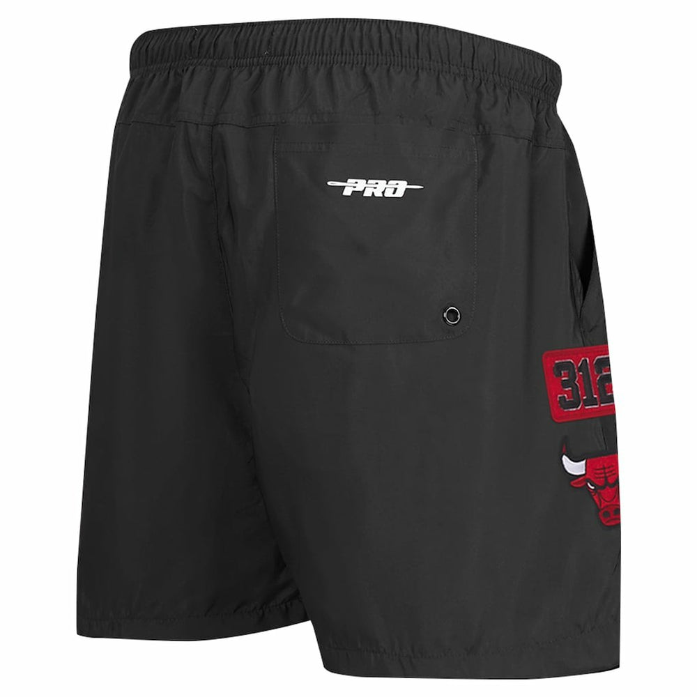 Chicago Bulls Pro Standard Area Code Shorts Black - NBA