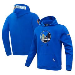 Golden State Warriors Pro Standard Split Logo Pullover Hoodie Royal - NBA
