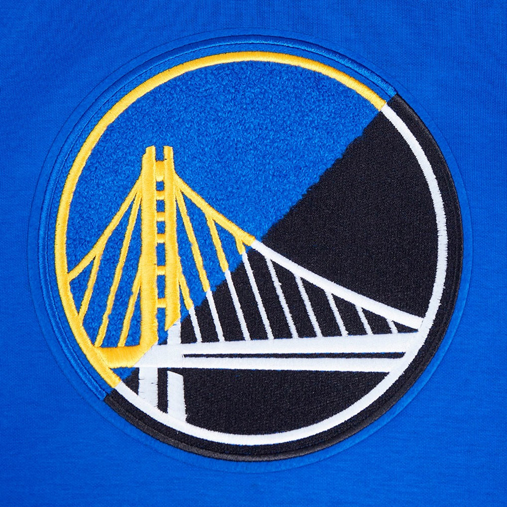 Golden State Warriors Pro Standard Split Logo Pullover Hoodie Royal - NBA