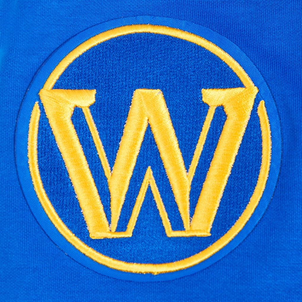 Golden State Warriors Pro Standard Split Logo Pullover Hoodie Royal - NBA