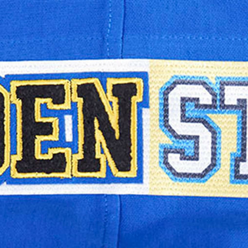 Golden State Warriors Pro Standard Split Logo Pullover Hoodie Royal - NBA