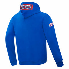 Philadelphia 76ers Pro Standard Split Logo Pullover Hoodie Royal - NBA