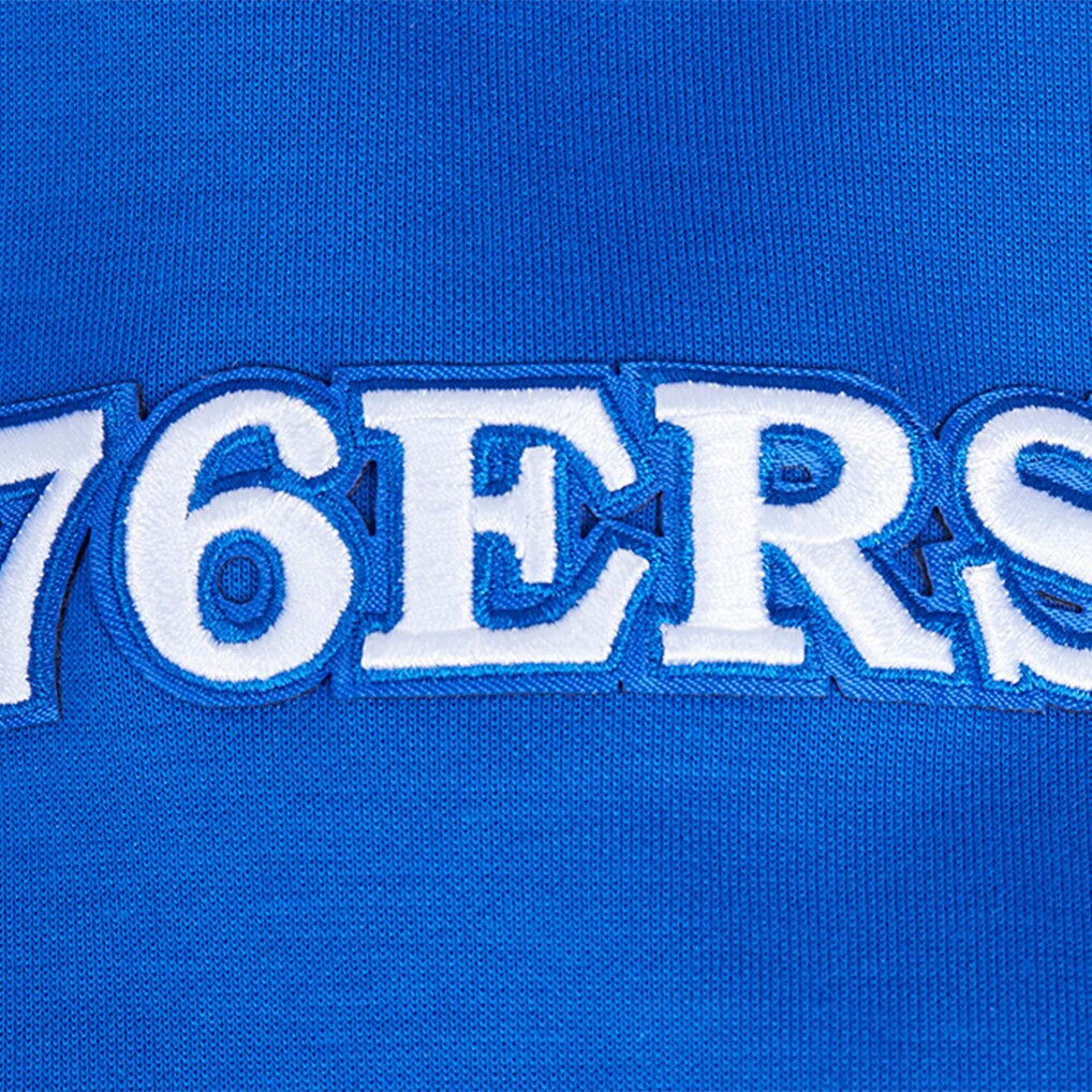 Philadelphia 76ers Pro Standard Split Logo Pullover Hoodie Royal - NBA