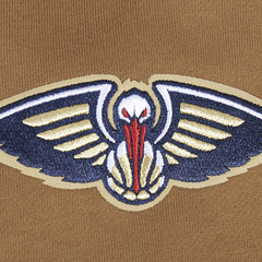 New Orleans Pelicans Pro Standard Paint the City Drop Shoulder Pullover Hoodie Brown - NBA