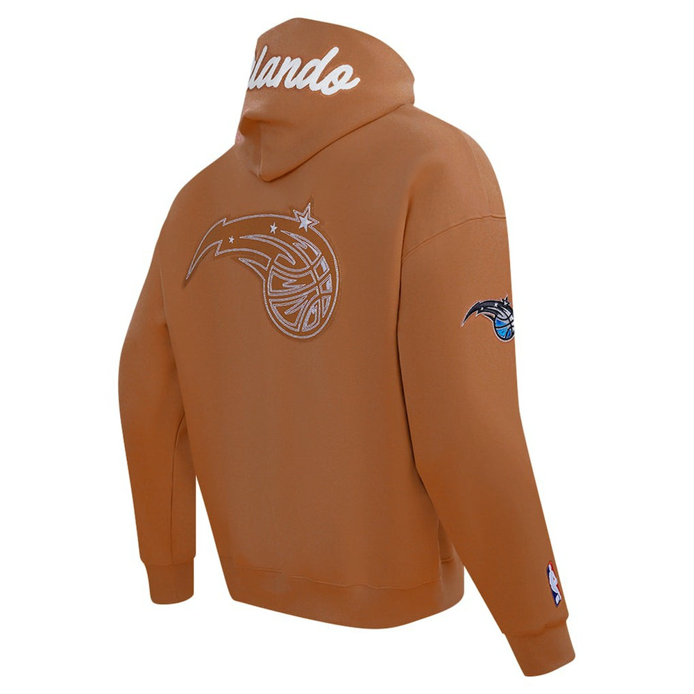 Orlando Magic Pro Standard Paint the City Drop Shoulder Pullover Hoodie Brown - NBA