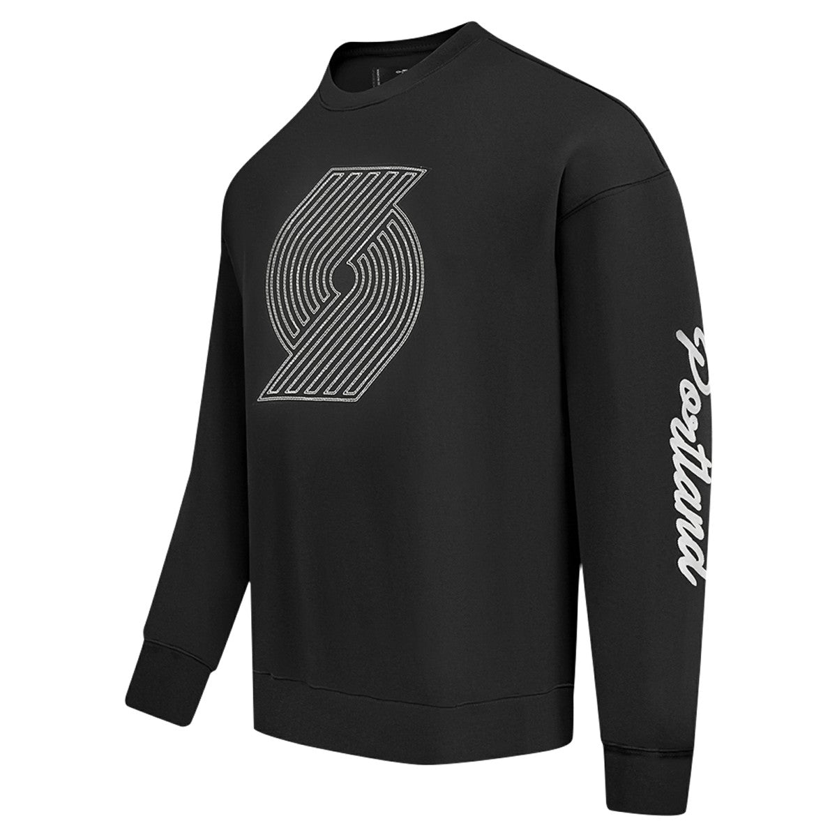 Portland Trail Blazers Pro Standard Paint the City Pullover Sweatshirt Black - NBA