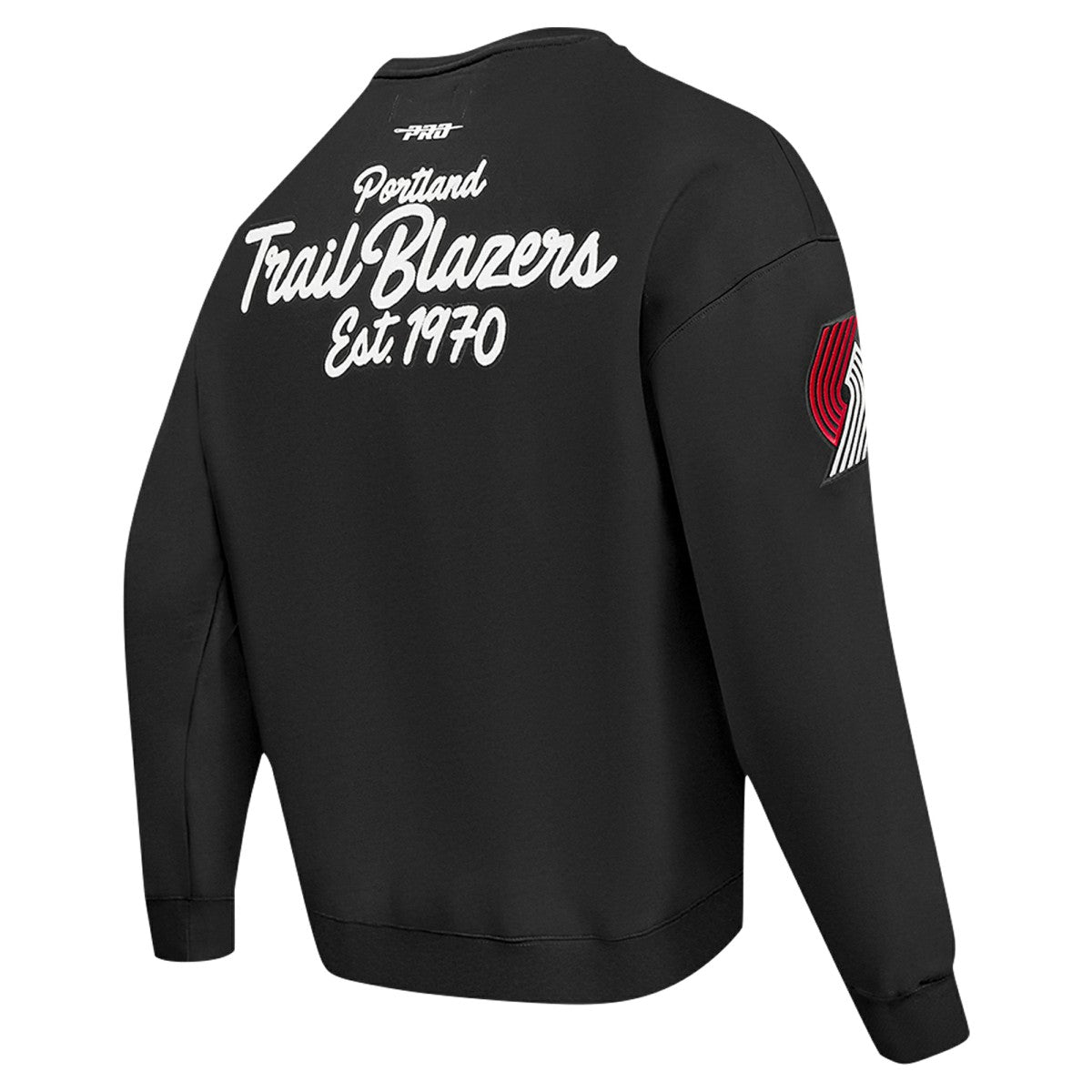Portland Trail Blazers Pro Standard Paint the City Pullover Sweatshirt Black - NBA