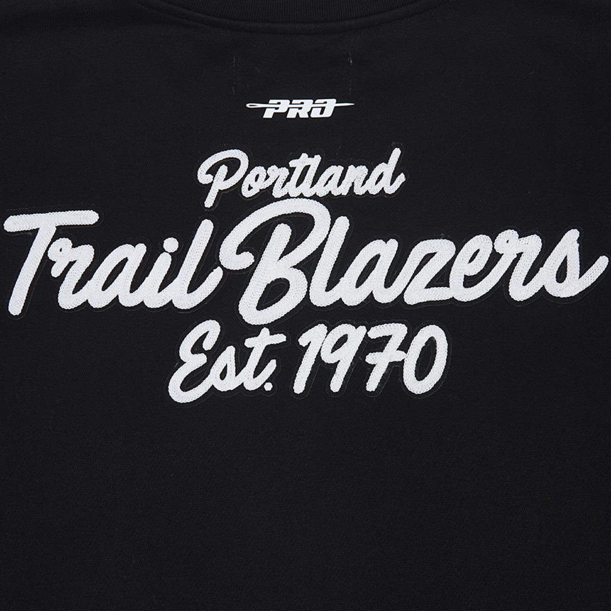 Portland Trail Blazers Pro Standard Paint the City Pullover Sweatshirt Black - NBA