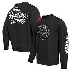 Toronto Raptors Pro Standard Paint the City Drop Shoulder Sweatshirt Black - NBA