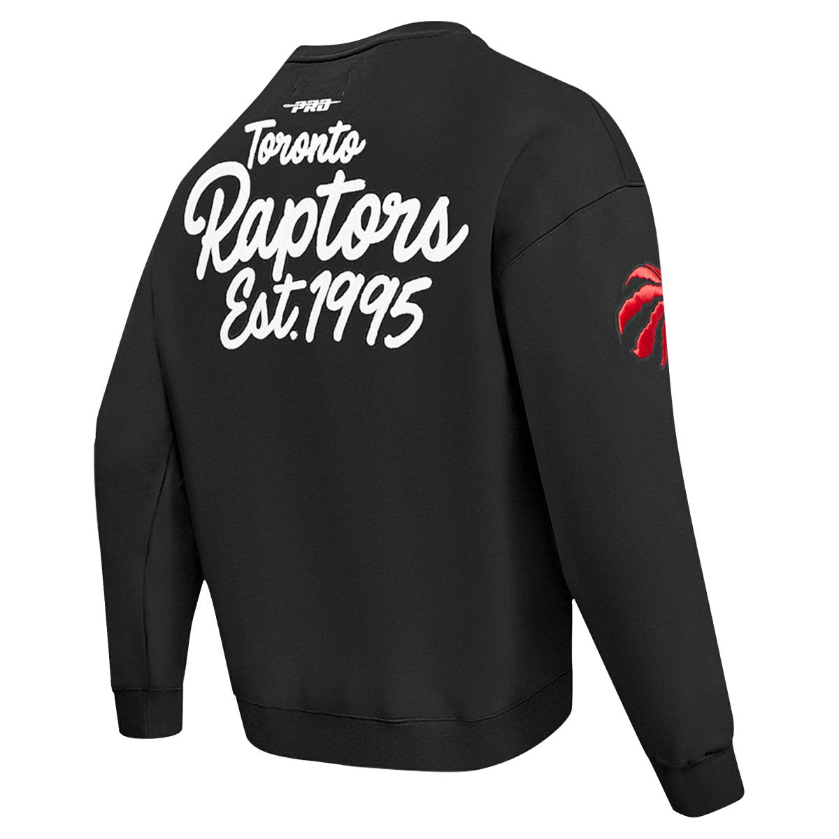Toronto Raptors Pro Standard Paint the City Drop Shoulder Sweatshirt Black - NBA