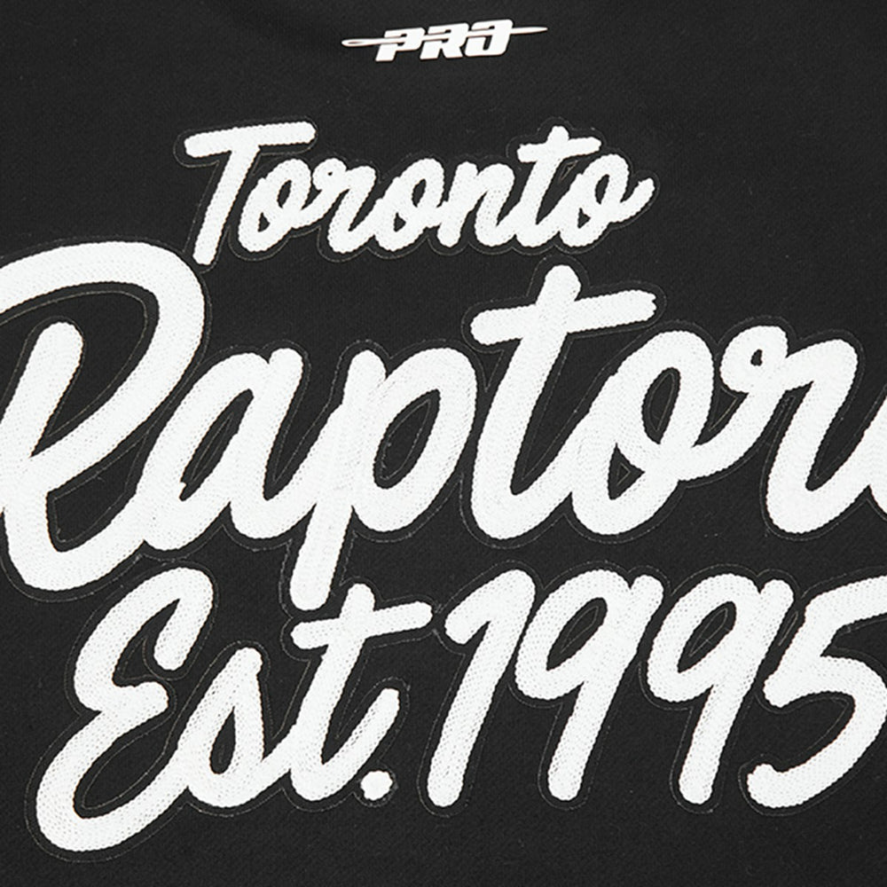 Toronto Raptors Pro Standard Paint the City Drop Shoulder Sweatshirt Black - NBA