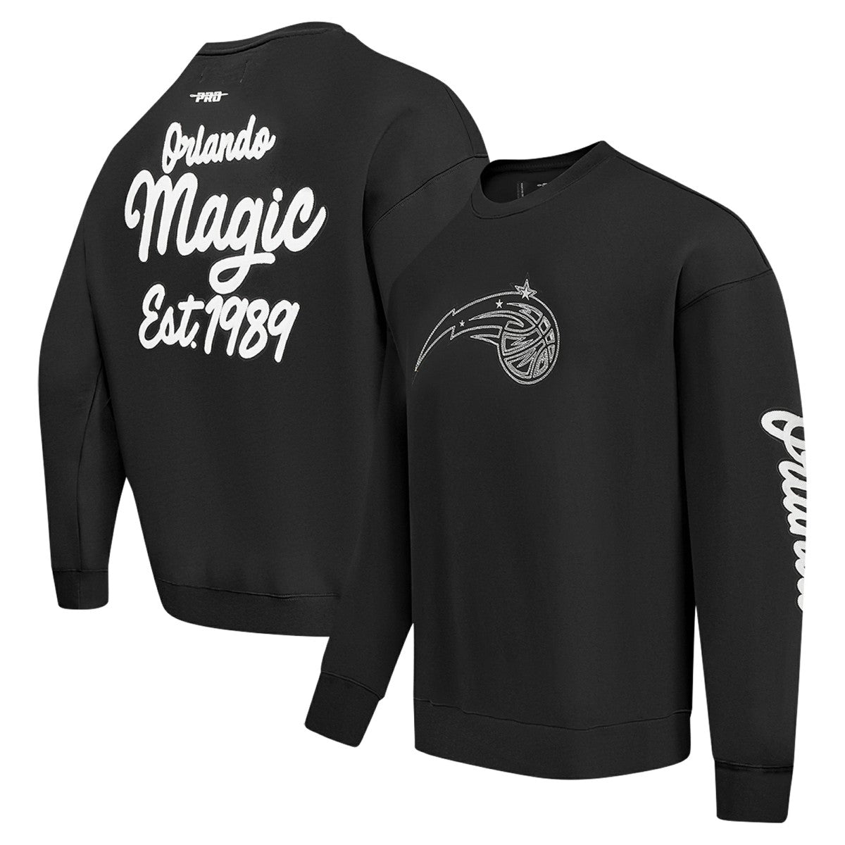 Orlando Magic Pro Standard Paint the City Drop Shoulder Sweatshirt Black - NBA