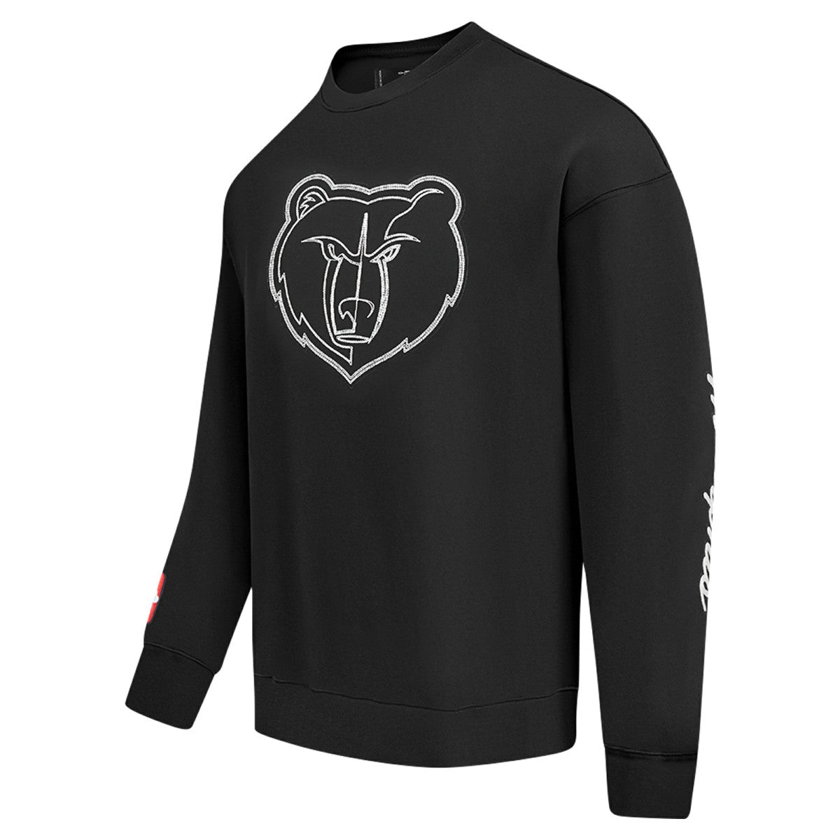 Memphis Grizzlies Pro Standard Paint the City Drop Shoulder Sweatshirt Black - NBA
