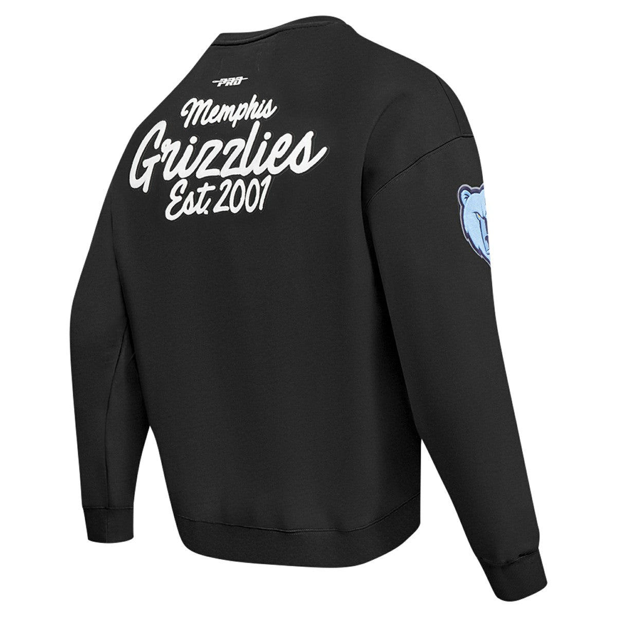 Memphis Grizzlies Pro Standard Paint the City Drop Shoulder Sweatshirt Black - NBA
