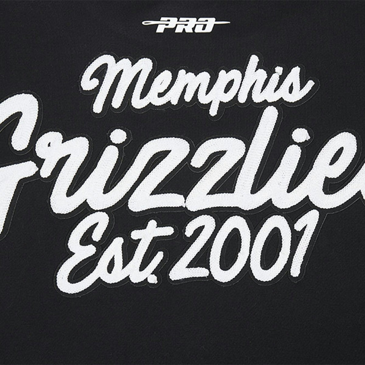 Memphis Grizzlies Pro Standard Paint the City Drop Shoulder Sweatshirt Black - NBA
