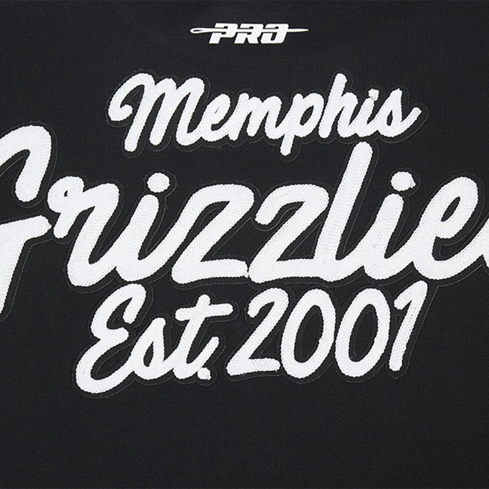 Memphis Grizzlies Pro Standard Paint the City Drop Shoulder Sweatshirt Black - NBA