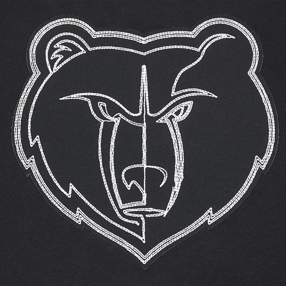 Memphis Grizzlies Pro Standard Paint the City Drop Shoulder Sweatshirt Black - NBA