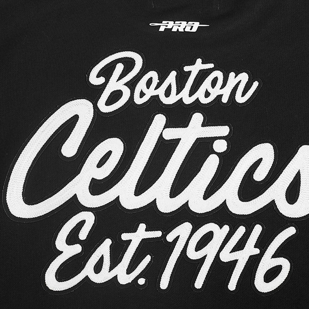 Boston Celtics Pro Standard Paint the City Drop Shoulder Sweatshirt Black - NBA