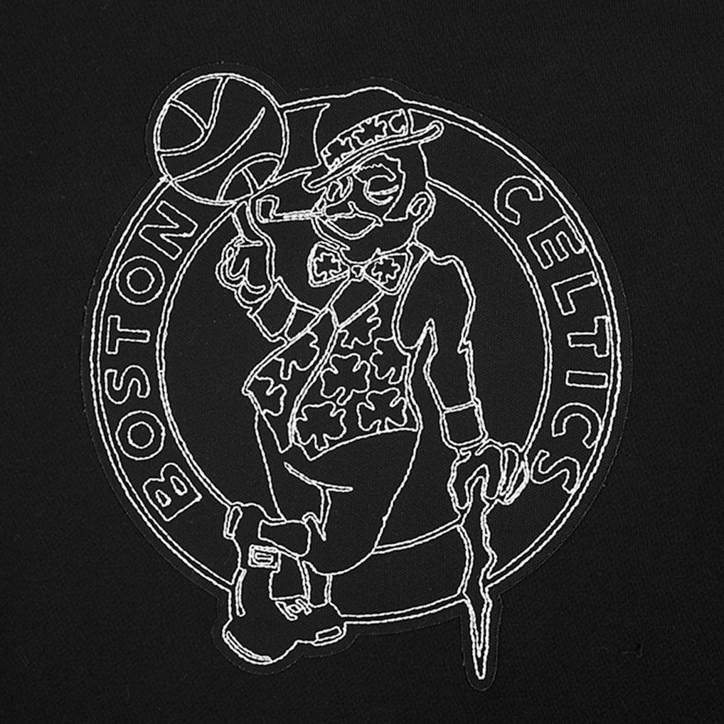 Boston Celtics Pro Standard Paint the City Drop Shoulder Sweatshirt Black - NBA