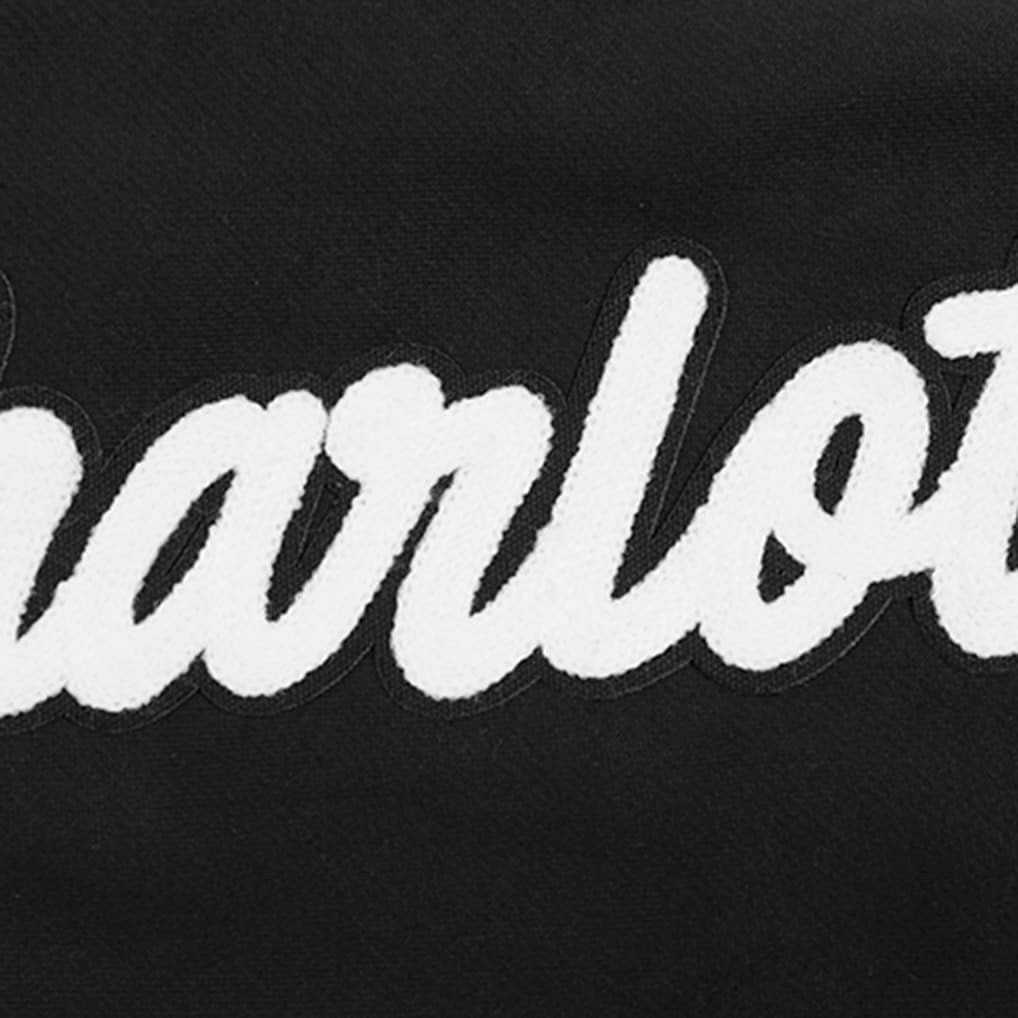 Charlotte Hornets Pro Standard Paint the City Drop Shoulder Sweatshirt Black - NBA
