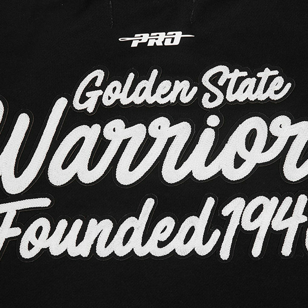 Golden State Warriors Pro Standard Paint the City Drop Shoulder Sweatshirt Black - NBA